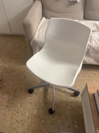 Silla de oficina Ikea blanca