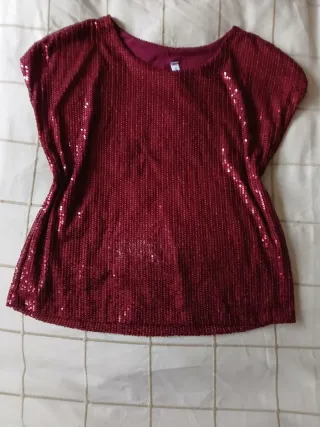 Blusa de lentejuelas