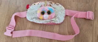 Bandolera infantil unicornio lentejuelas