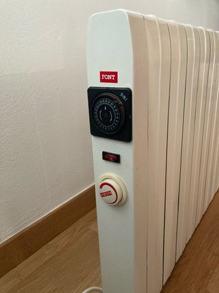 Radiador Eléctrico Blanco FONT