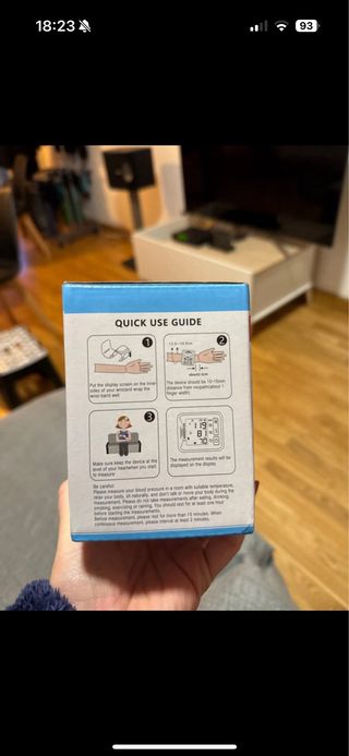 Tensiometro de Muñeca Electrónico