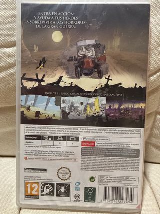 Valiant Hearts The Great War Switch Precintado CIB