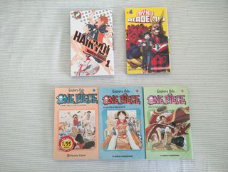 Mangas variados One piece, Hero Academia