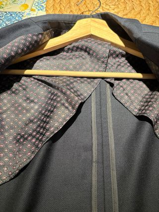 Chaqueta americana azul marino