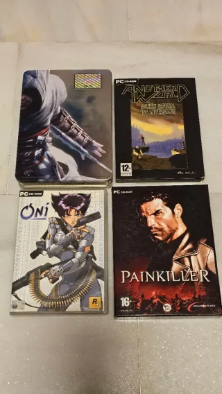 Lote 4 Juegos PC: Assassin's Creed, Oni, Painkille