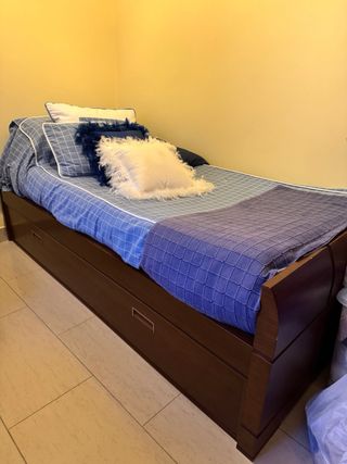 Cama nido convertible madera noble