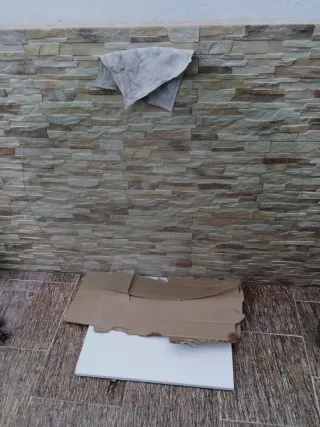 Cristal mesa redondo 1 metro