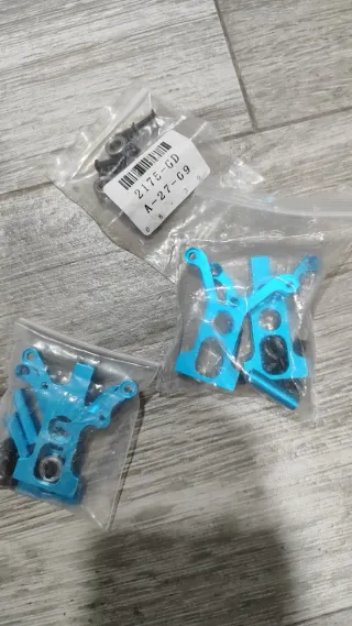 Lote Soportes Engranajes Coche RC