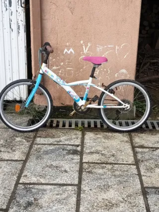 Bicicleta Infantil BTWIN Rosa y Azul