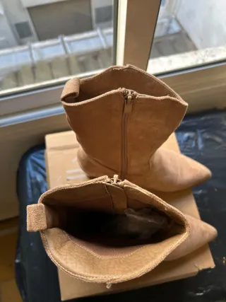 Botas de tacón talla 37