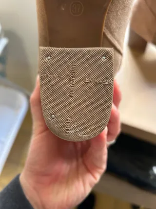 Botas de tacón talla 37