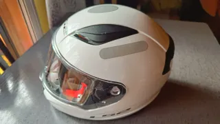 Casco integral LS2 Rapid blanco – Talla S (55–56)