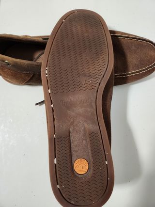 Timberland Scarpe da Barca Pelle Marrone