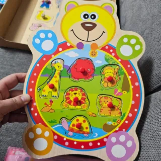 Lote Puzzles Encajables Granja Goula