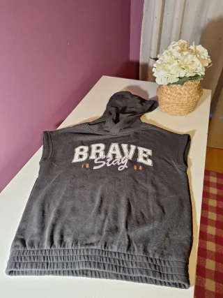 Sudadera H&M sin mangas 8-10 años