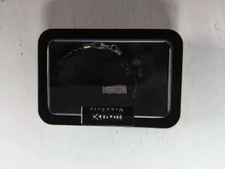 Pulsera  Negra y Plateada