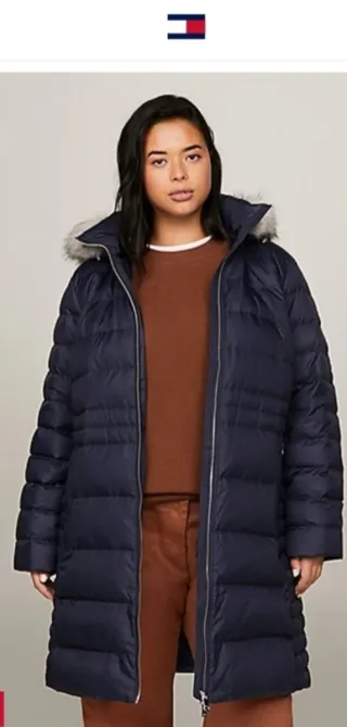 Abrigo Plumas Tommy Hilfiger Mujer Talla XXXL