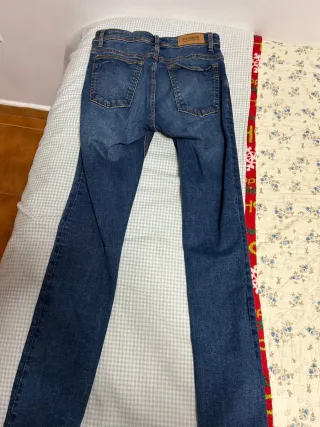Pantalón Pull&Bear Talla 36 Azul Nuevo