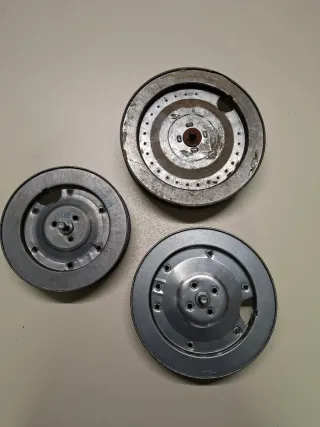 Puleggia metallo zincato per cinghia tapparelle