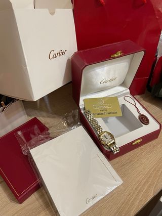 Reloj Cartier Oro y Plata