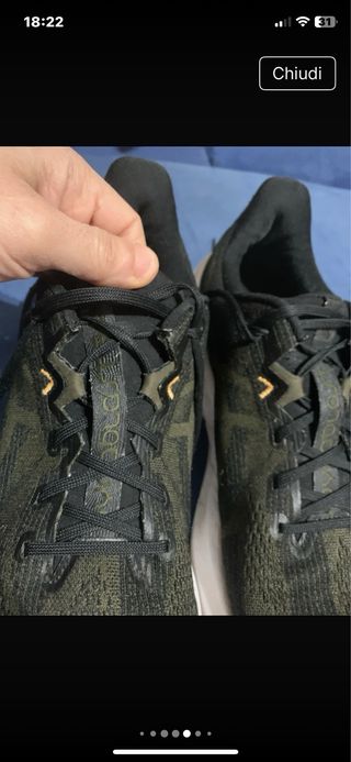 Scarpe Asics Dynablast Nero/Verde oliva