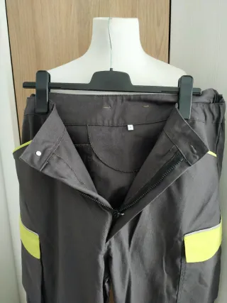 Pantalón trabajo Cargo Multibolsillos 48 Gris