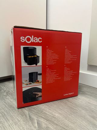 Freidora de aire Solac Leviter Digital 5L