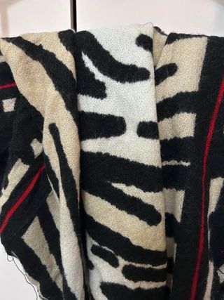 Sciarpa donna fantasia zebrata
