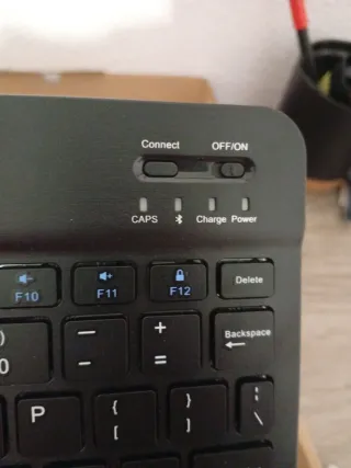 Teclado y Ratón Inalámbrico Negro
