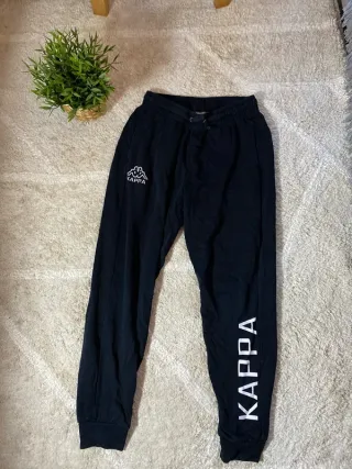Kappa Pantalones Deportivos Negros Talla S