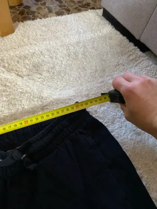 Kappa Pantalones Deportivos Negros Talla S