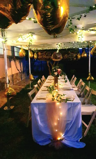 Hermosa casa vacacional para eventos de todo tipo.