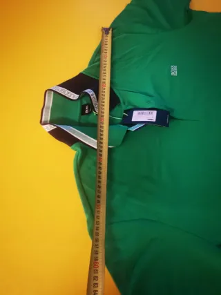 Polo Hugo Boss Verde Talla 4XL Nuevo