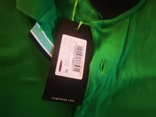 Polo Hugo Boss Verde Talla 4XL Nuevo
