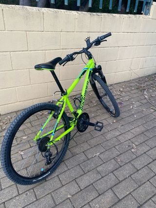 Bicicleta niño verde Rockrider