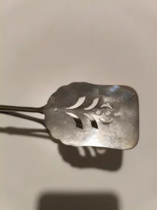 Pinza per dolci in silver plated