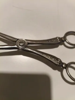 Pinza per dolci in silver plated