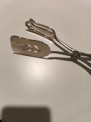 Pinza per dolci in silver plated