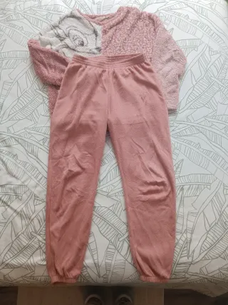 Pijama de forro polar en rosa Disney, Women'Secret