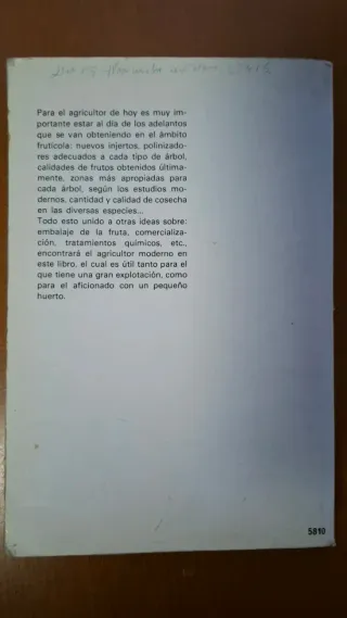 los Arboles frutales,