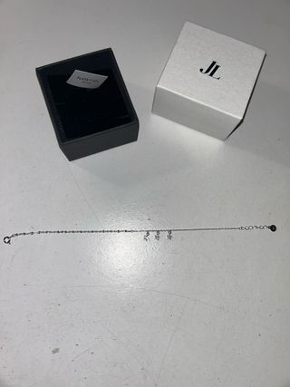 Pulsera JoseLuis Plata Estrellas con brillos