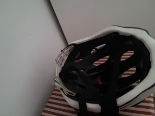 Casco MTB Blanco Talla Adulto 54 a 62cm