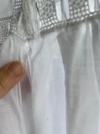 Vestido de cristianar blanco