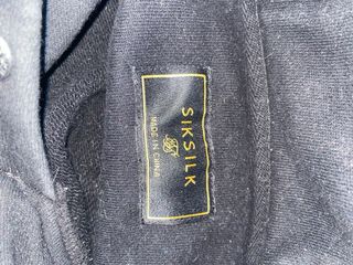 Sudadera SikSilk Negra con Número 00