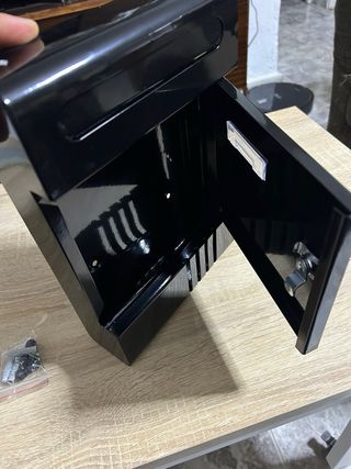 Buzón negro para casa