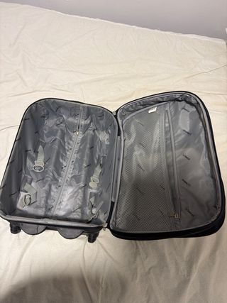 Maleta de viaje Benzi negra y naranja