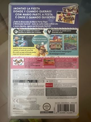 Caja Super Mario Party Nintendo Switch