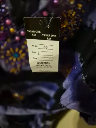 Túnica Yasar One etnica con perline