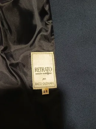 Americana azul marino mujer