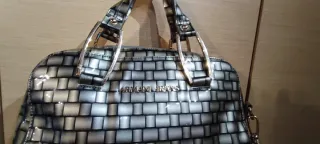 Borsa Armani Jeans vernice intrecciata